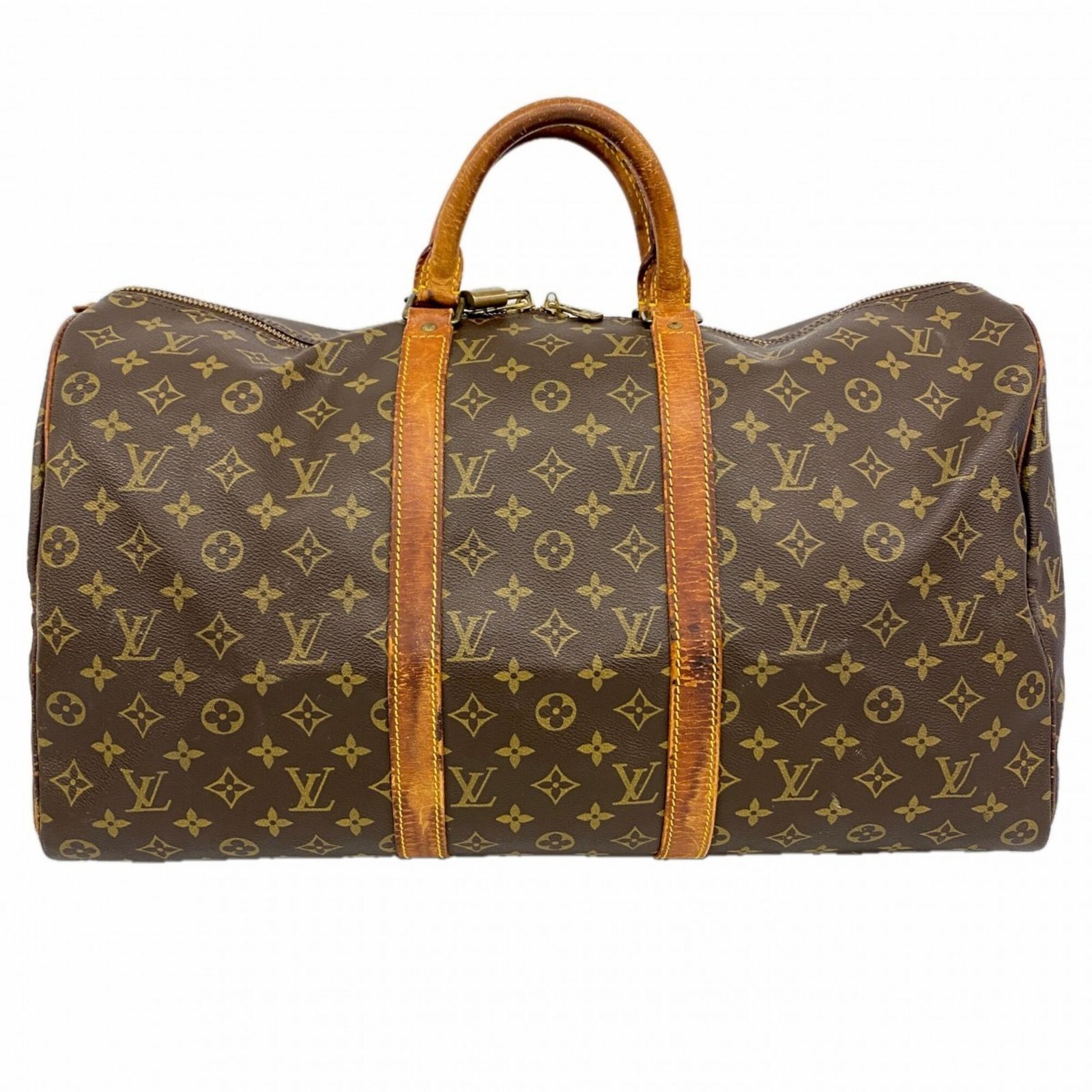 ルイ・ヴィトン(Louis Vuitton) ルイ・ヴィトン バッグ・ボストンバッグ モノグラム キーポル50 M41426 ブラウンメンズ レディース P2814927