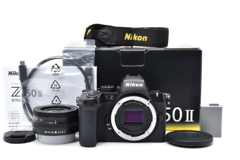 ★極上美品★《ショット数4,980回》ニコン Nikon Z50II 16-50 VR レンズキット★　YMA1131＃11