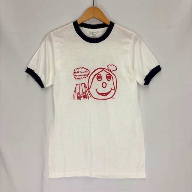 80s SCREEN STARS リンガーTシャツ サイズM MADE IN USA 初期 レアタグ 08050711 871