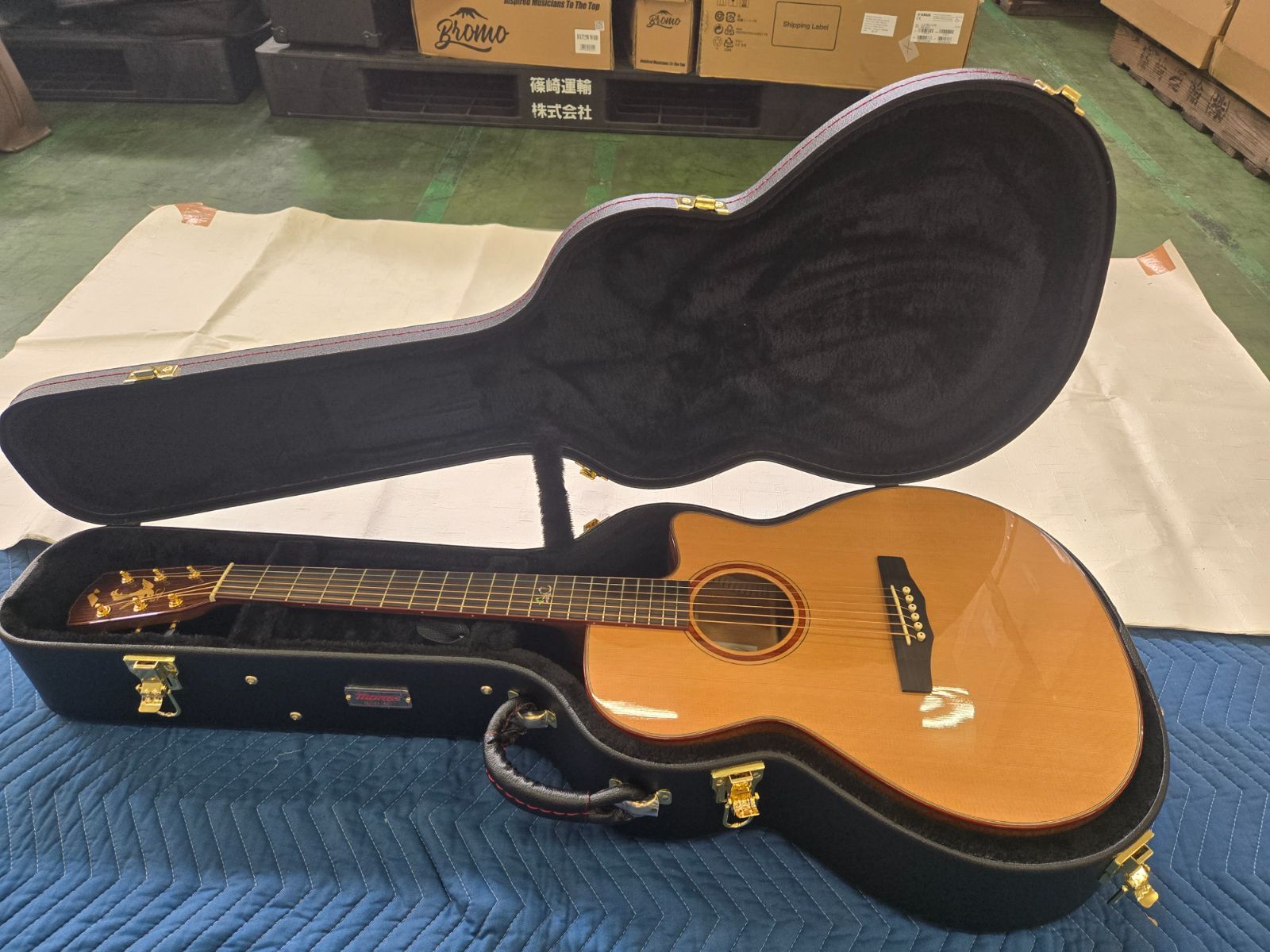 【美品】MORRIS S-91III アコースティックギター エレアコ