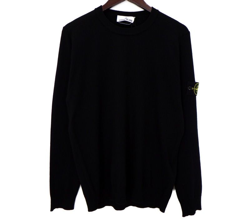 ストーンアイランド STONE ISLAND 【 LIGHT PURE RWS WOOL L1S155100071 S00C4 】 ライト ピュア ウール ニット セーター 49722