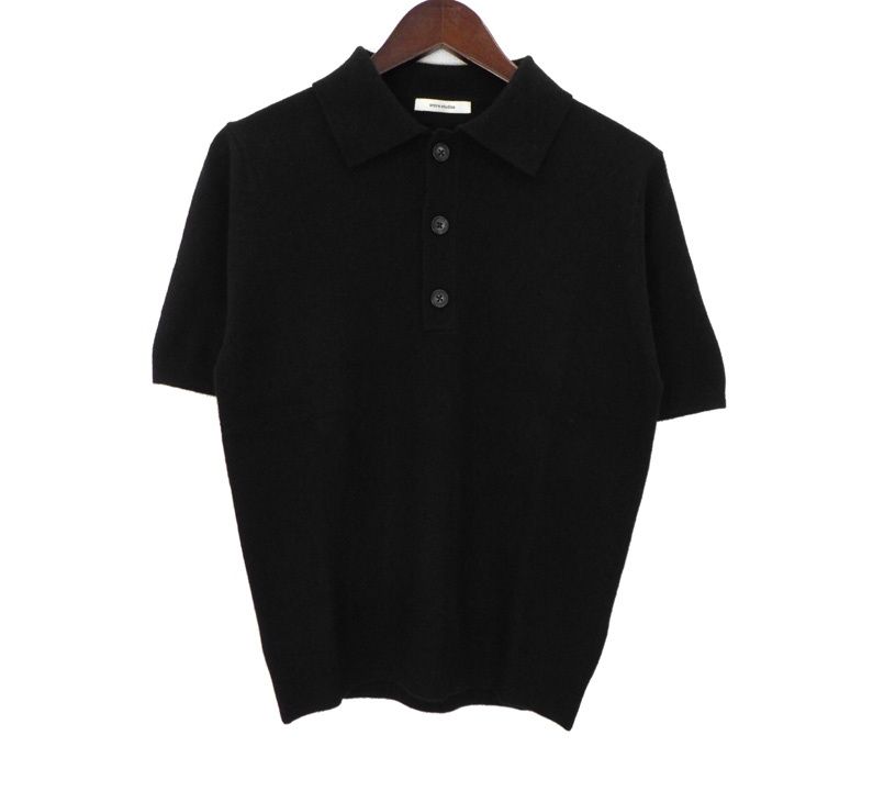 エンタイアスタジオ entire studios 26SS 【 SHORT SLEEVE KNIT POLO ESSS26PO012380015 】 ショートスリーブ ニット 半袖 ポロ シャツ 49732