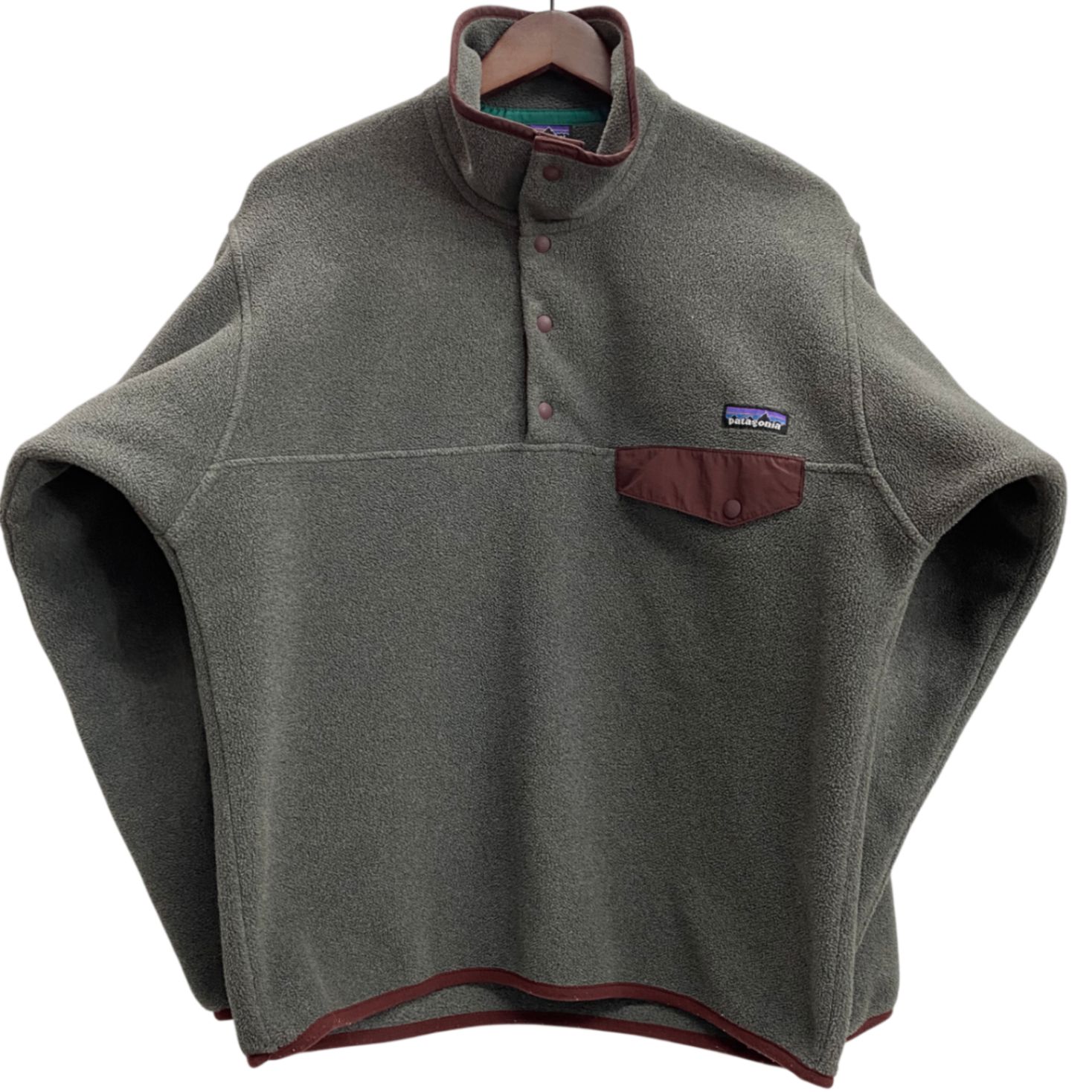 パタゴニア PATAGONIA 12年製 シンチラ スナップＴ フリース 25450FA12 ジャケット グレー Sサイズ 201MT-5899 VB
