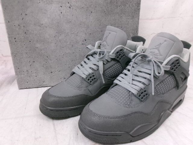 【中古】箱有 NIKE ﾅｲｷ ｽﾆｰｶｰ AIR JORDAN 4 RETRO SE SMOKE FQ7928-001 ｸﾞﾚｰ 28.0cm 991893236