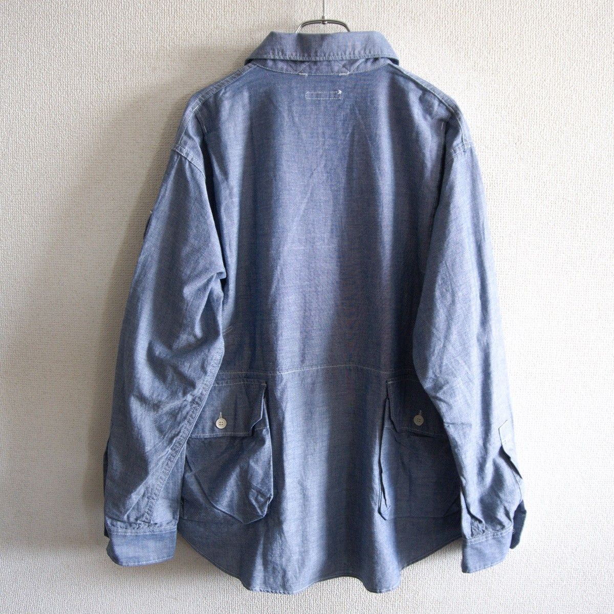 美品】Engineered Garments【Explorer Shirt Jacket】S ブルー