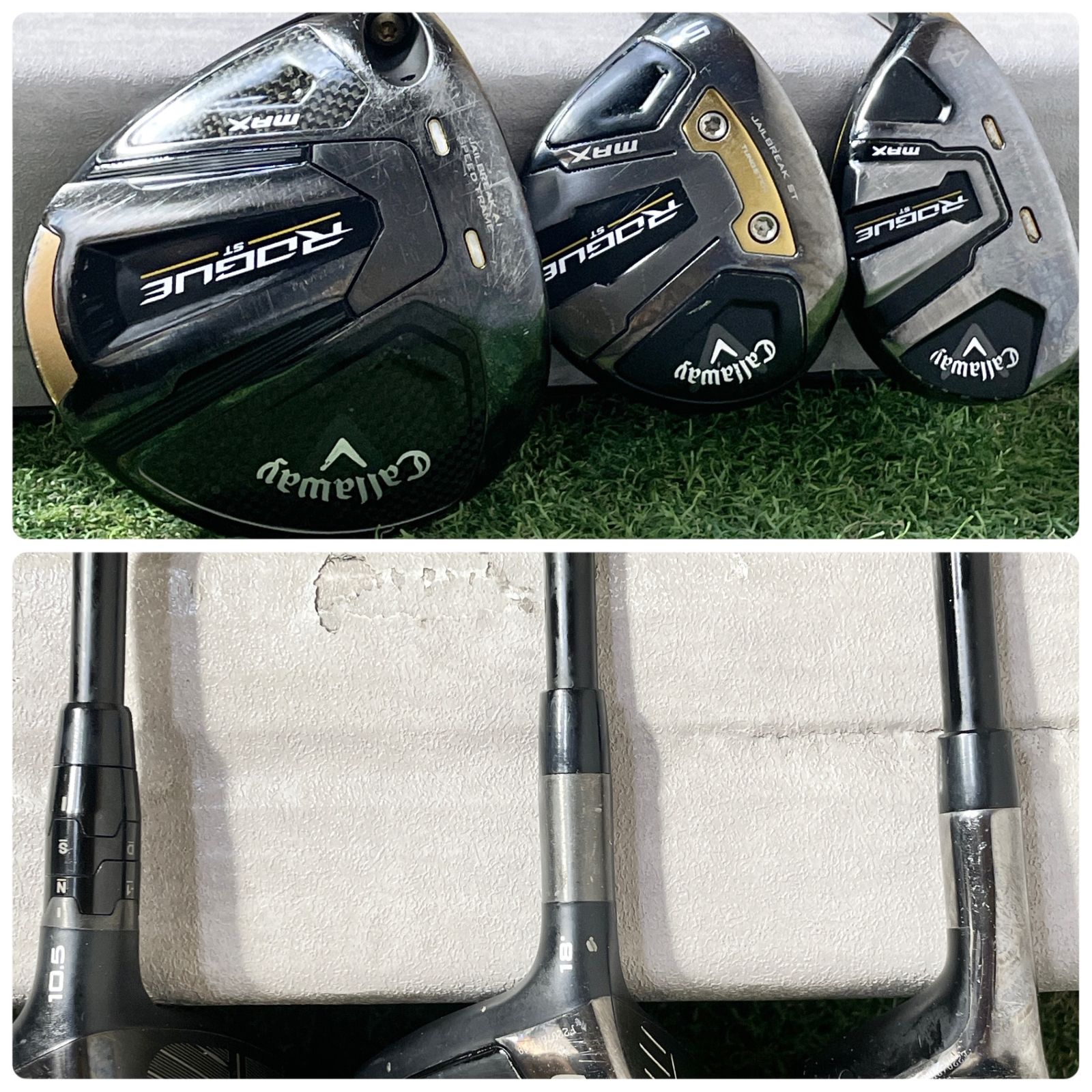 貴重なレフティCallaway ROGUE ST MAX キャロウェイ ローグST ゴルフ