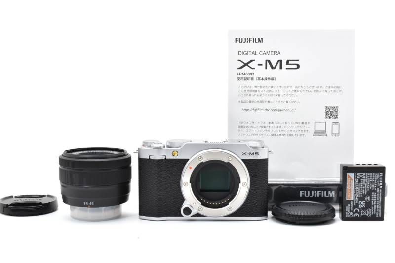 ★極上美品★《ショット数968回》フジフイルム FUJIFILM X-E5 ボディ シルバー★　YMA1135＃15