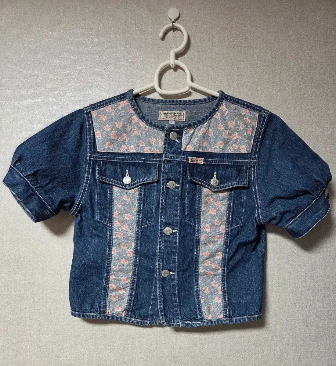 GUESS GEORGES MARCIANO 半袖 デニムジャケット L