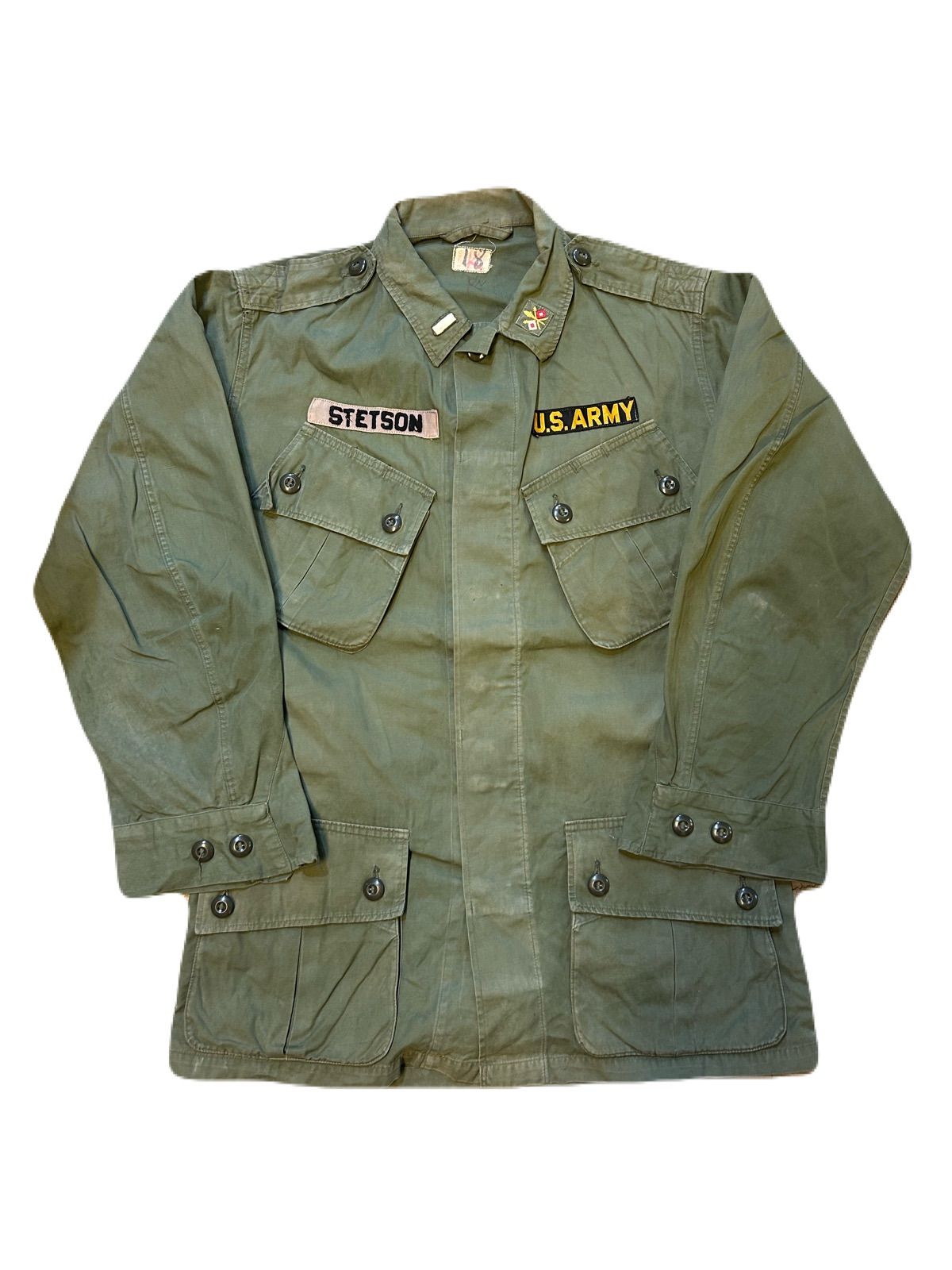 60’s US Army Jangle Fatigue Jacket 1st　ジャングルファティーグジャケット