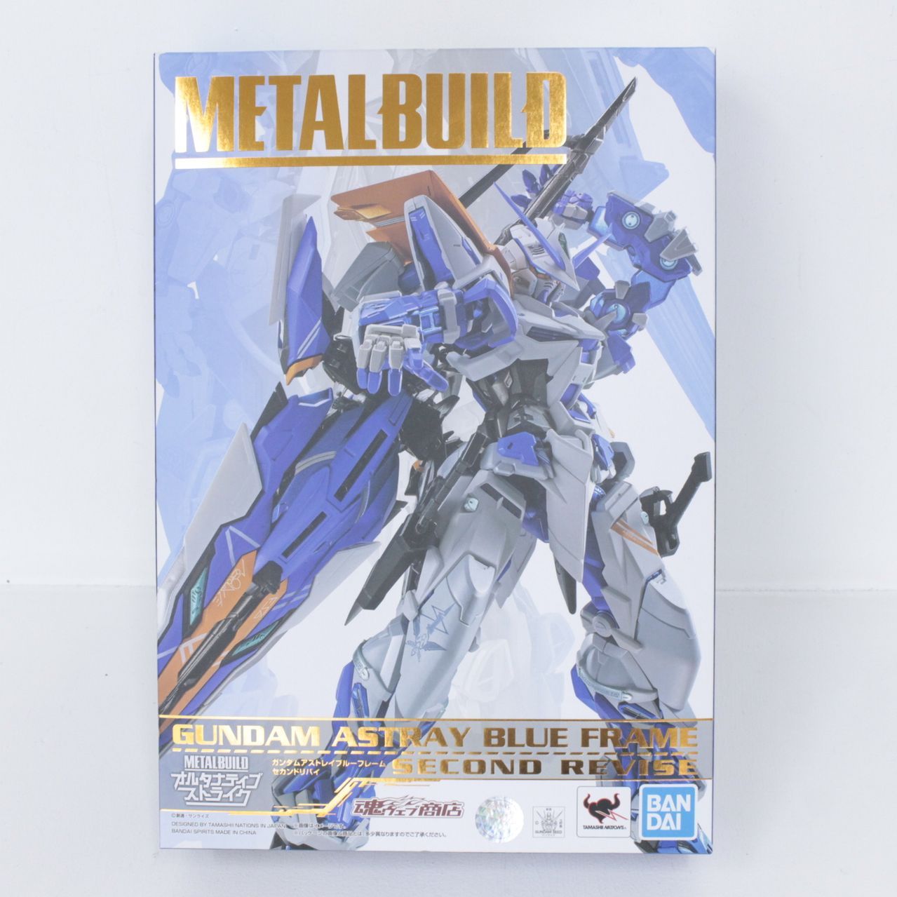 【★加古川物流】中古 METAL BUILD ガンダムアストレイ ブルーフレームセカンドリバイ 「機動戦士ガンダムSEED VS ASTRAY」 【715】
