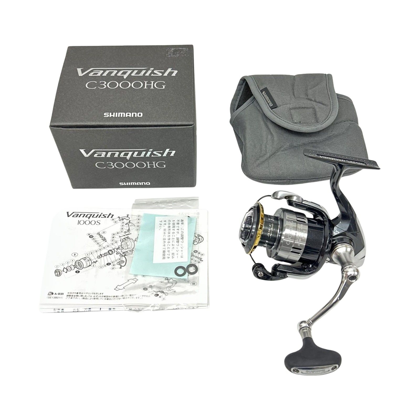SHIMANO シマノ スピニングリール 12ヴァンキッシュ C3000HG 02905