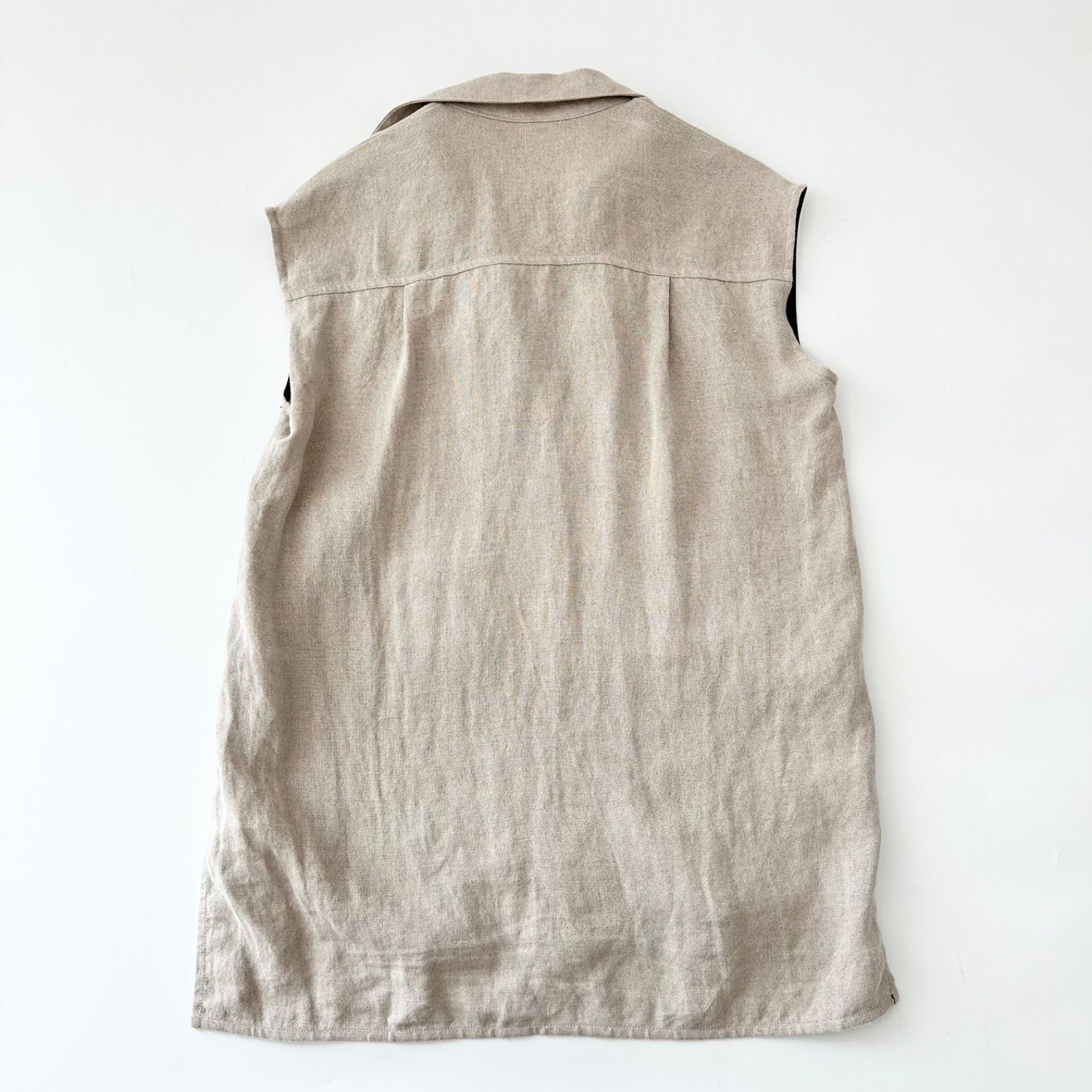 ノーブル　ドンゴロススキッパーシャツブラウス　スカート　リネン　スキッパー ノーブル NOBLE ドンゴロススキッパー シャツ ブラウス 麻100