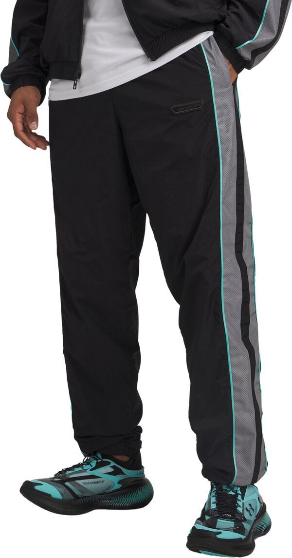 アンダーアーマー メンズ ボトムス ハーフパンツ・ショーツ トラックパンツ Under Armour x Mansory Mens Icon Track Pants BlackTropical Tide ブラック