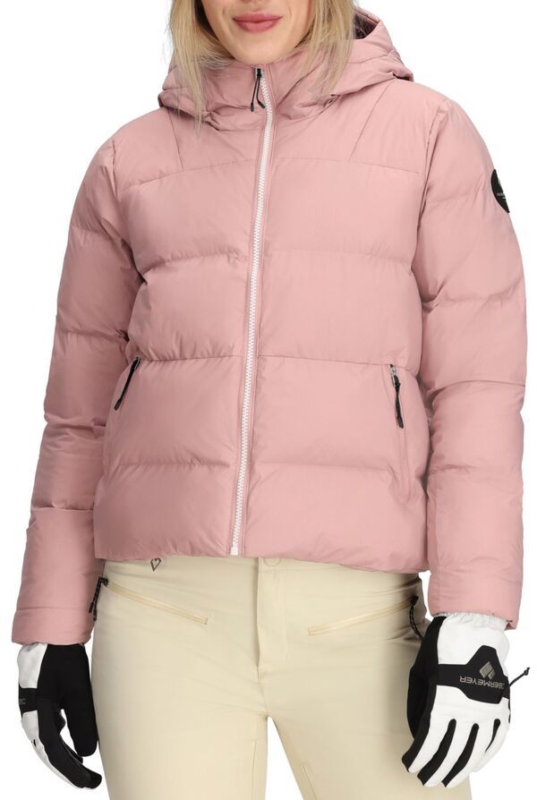 オバマイヤー レディース アウター ジャケット・ブルゾン Obermeyer Womenslopeside Puffer Jacket Mauve Deep