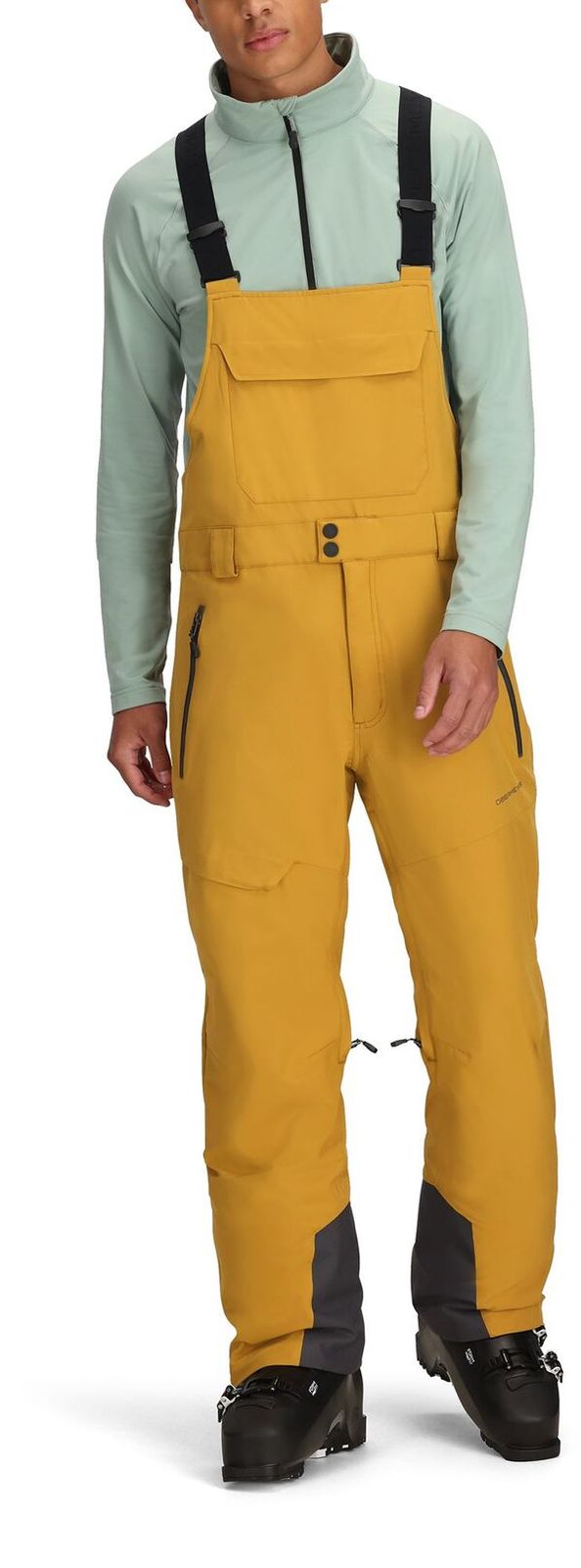 オバマイヤー メンズ ボトムス カジュアルパンツ Obermeyer Mens Perseus Bib Pants Burnt Honey