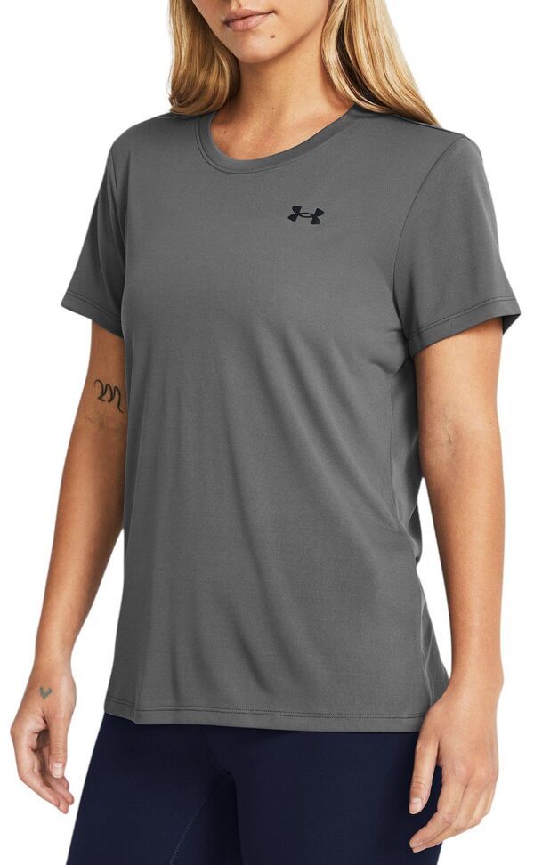 アンダーアーマー レディース トップス Tシャツ Under Armour Womens Tech Crew TShirt Castlerock