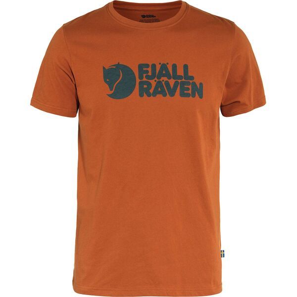 フェールラーベン メンズ トップス Tシャツ ロゴ Fjallraven Mens Logo TShirterracotta Brown テラコッタ
