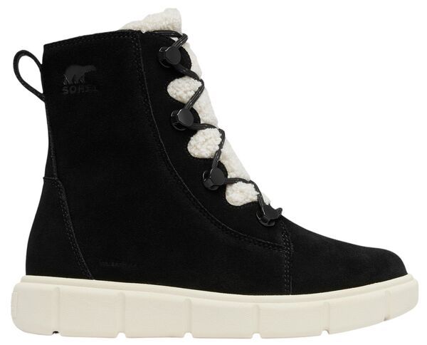 ソレル レディース シューズ スニーカー ブーツ Sorel Womens Explorer III Joan Cozy WP Boot BlackChalk チョーク