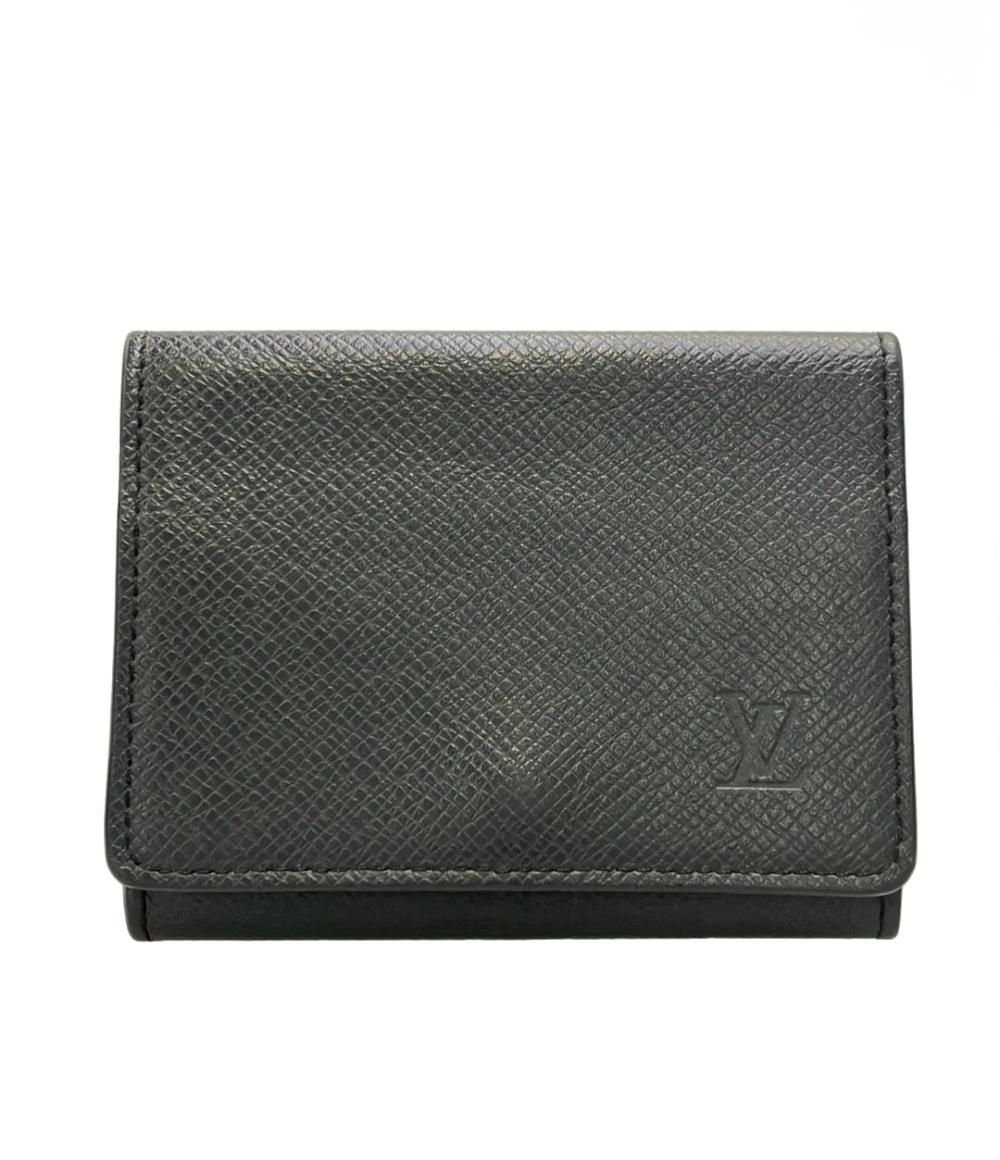 訳あり ルイ・ヴィトン カードケース 名刺ケース アンヴェロップ カルトドゥヴィジット タイガ M64595 メンズ LOUIS VUITTON