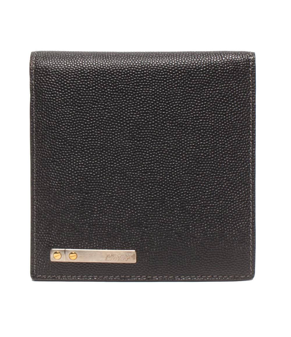 カルティエ 二つ折り財布 サントス L3000772 メンズ Cartier