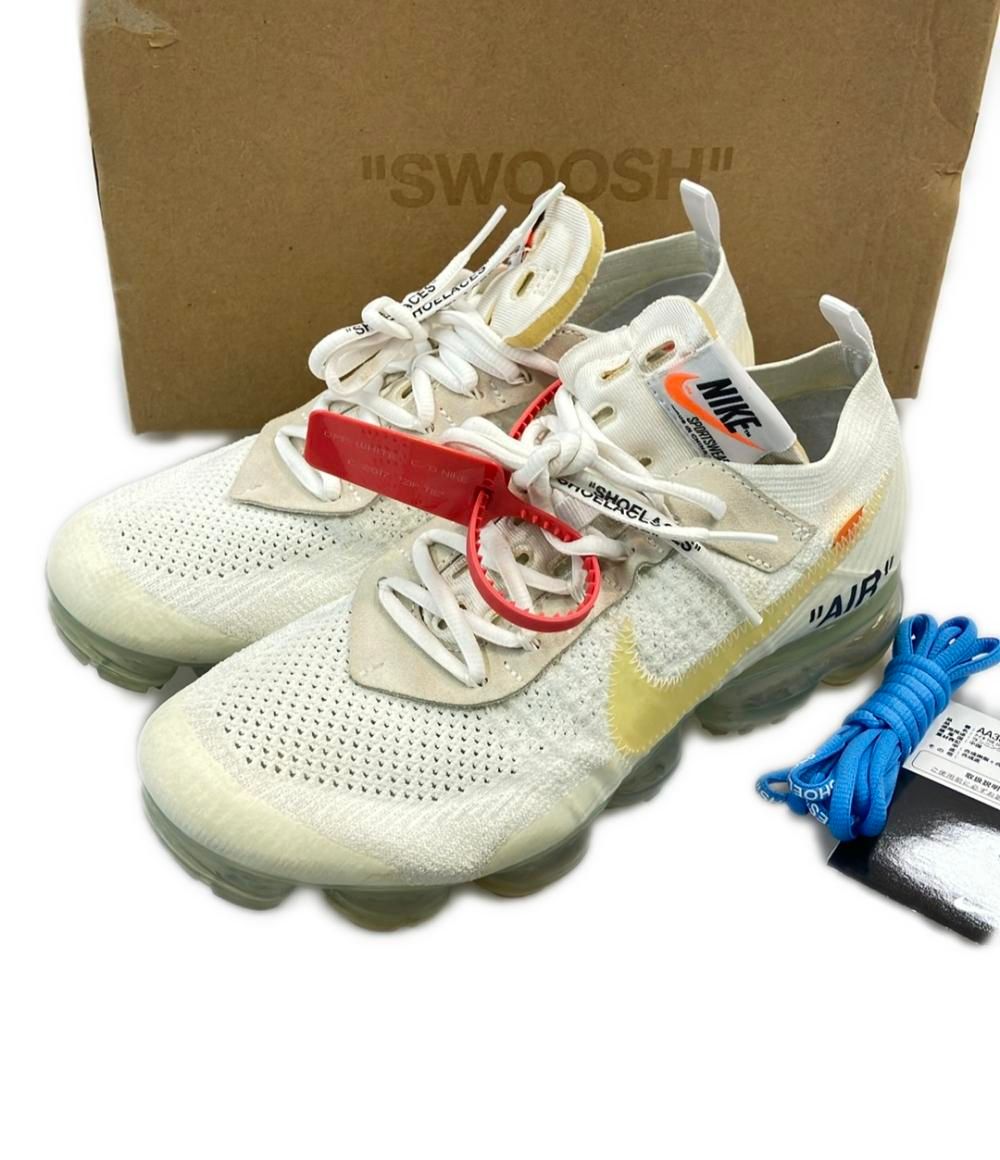 ナイキ ローカットスニーカー × Off-white THE 10 NIKE AIR VAPORMAX FK AA3831-100 メンズ SIZE 27.0 (L) NIKE