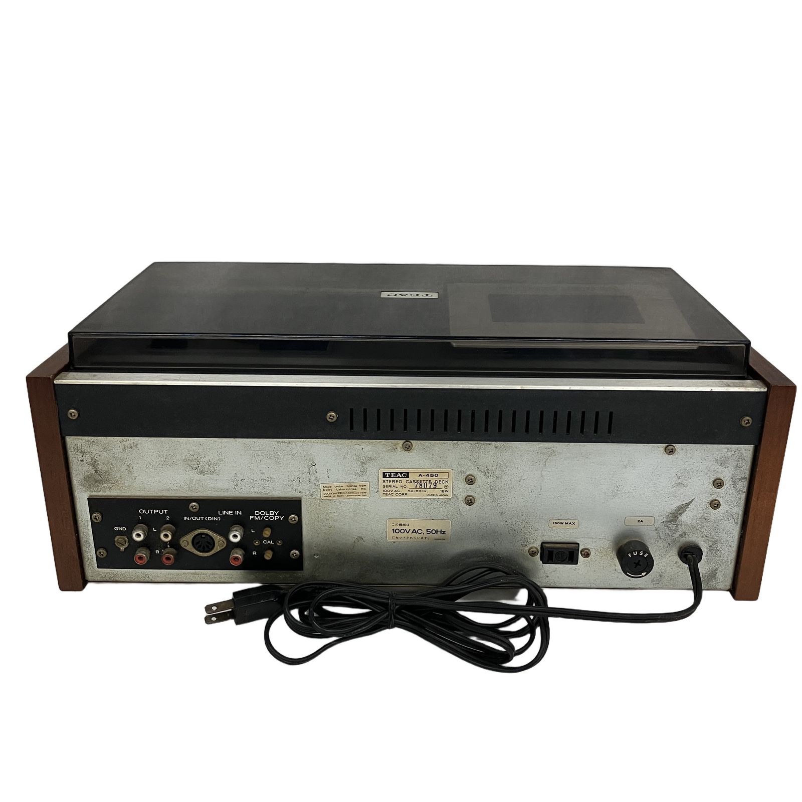 TEAC ティアック カセットデッキ A-450 ジャンク 【公式通販】