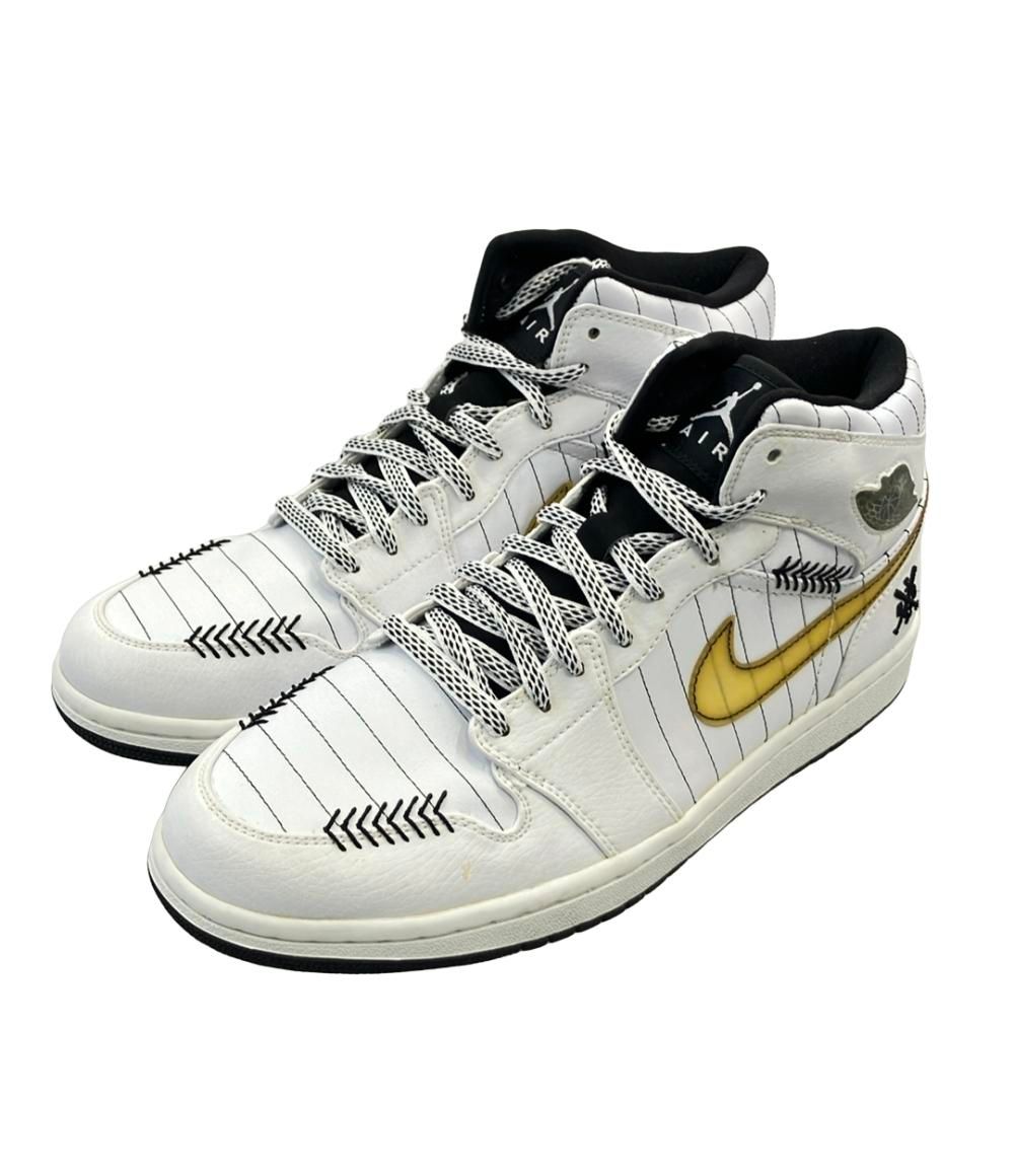 ナイキ ミドルカットスニーカー ベースボール オープニングデイパック 野球 AIR JORDAN 1 325514-102 メンズ SIZE 28.5 (XL) NIKE 8,303円