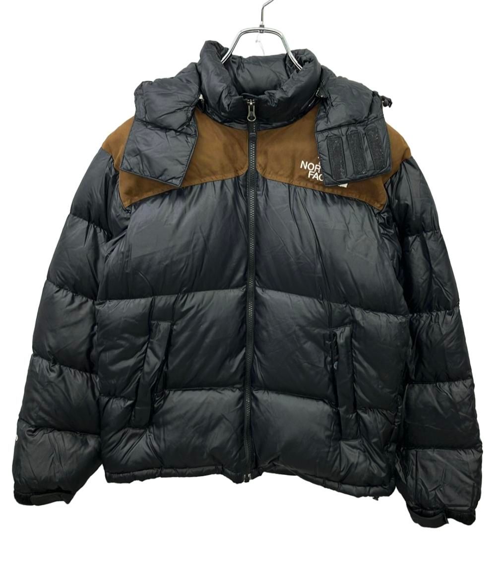 ザ・ノース・フェイス ダウンジャケット ヌプシ700 LTD スウェード切替 ヌプシ アルファジャケット メンズ SIZE 90 THE NORTH FACE