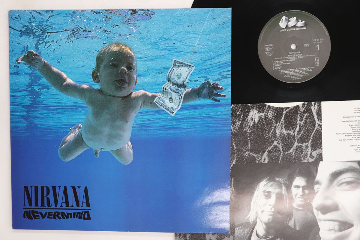 LP Nirvana Nevermind GEF24425 GEFFEN /00260