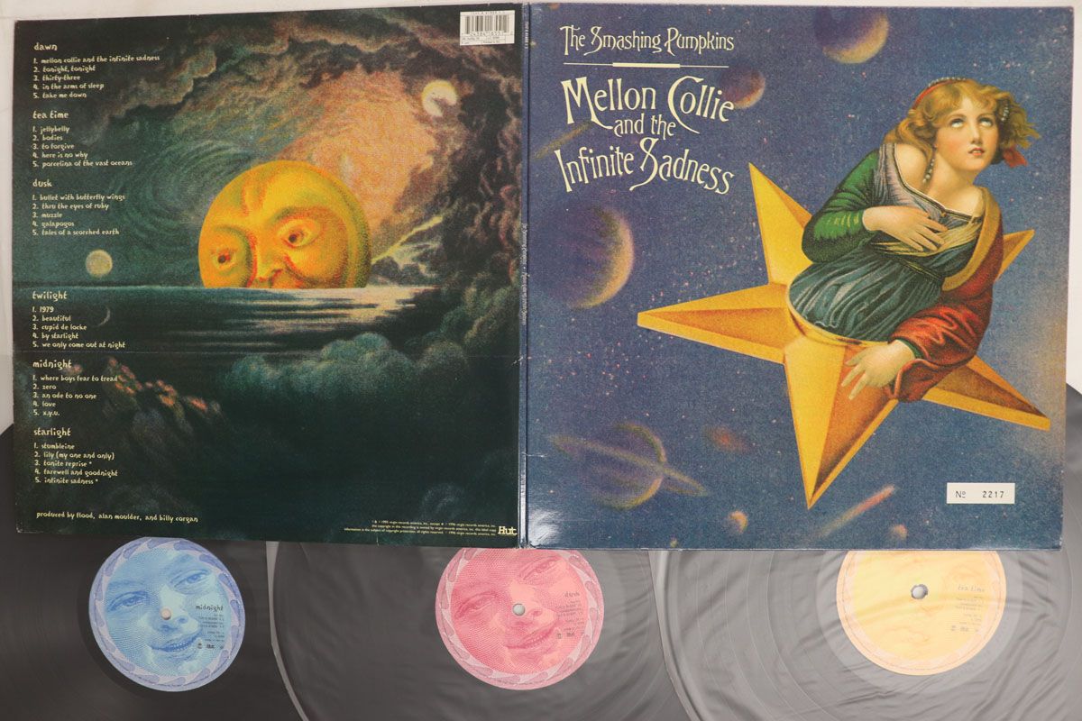 3LP Smashing Pumpkins Mellon Collie And The Infinite HUTTLP30 HUT Europe Vinyl /00920
