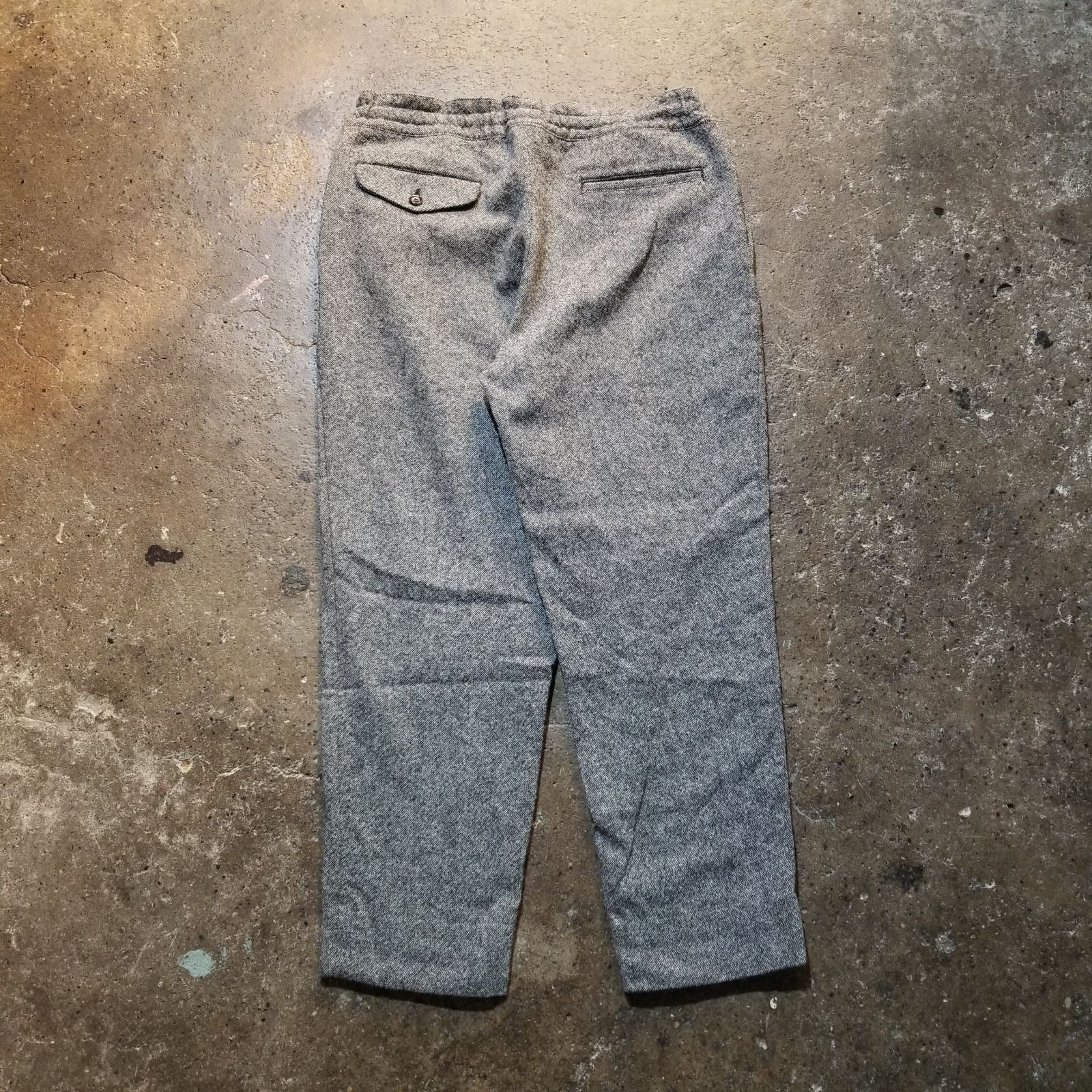 COMME des GARCONS HOMME DEUX 18aw 製品洗い加工 イージーパンツ M 