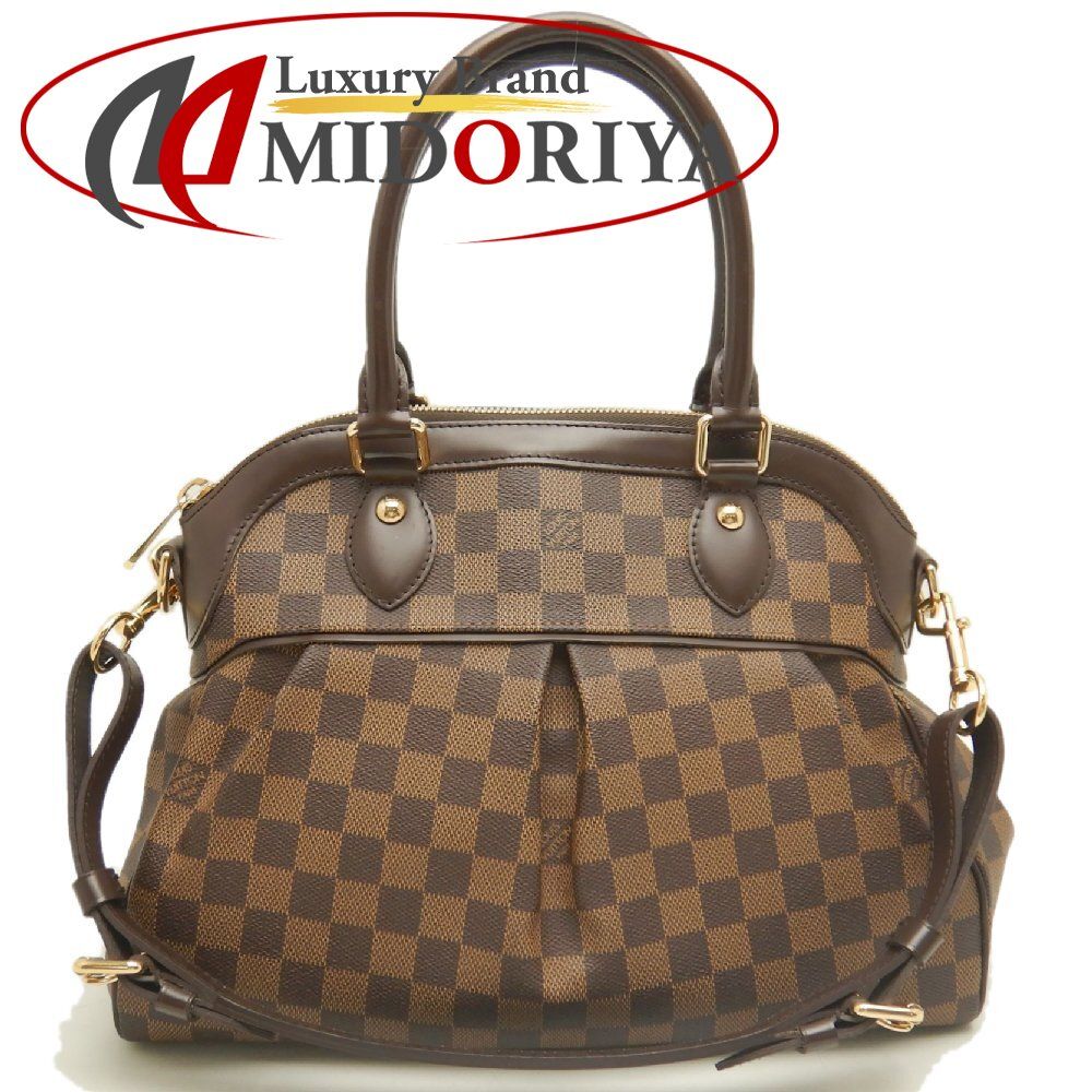 LOUIS VUITTON ルイヴィトン ダミエ トレヴィPM N51997 ハンドバッグ エベヌ レディース /253796【中古】