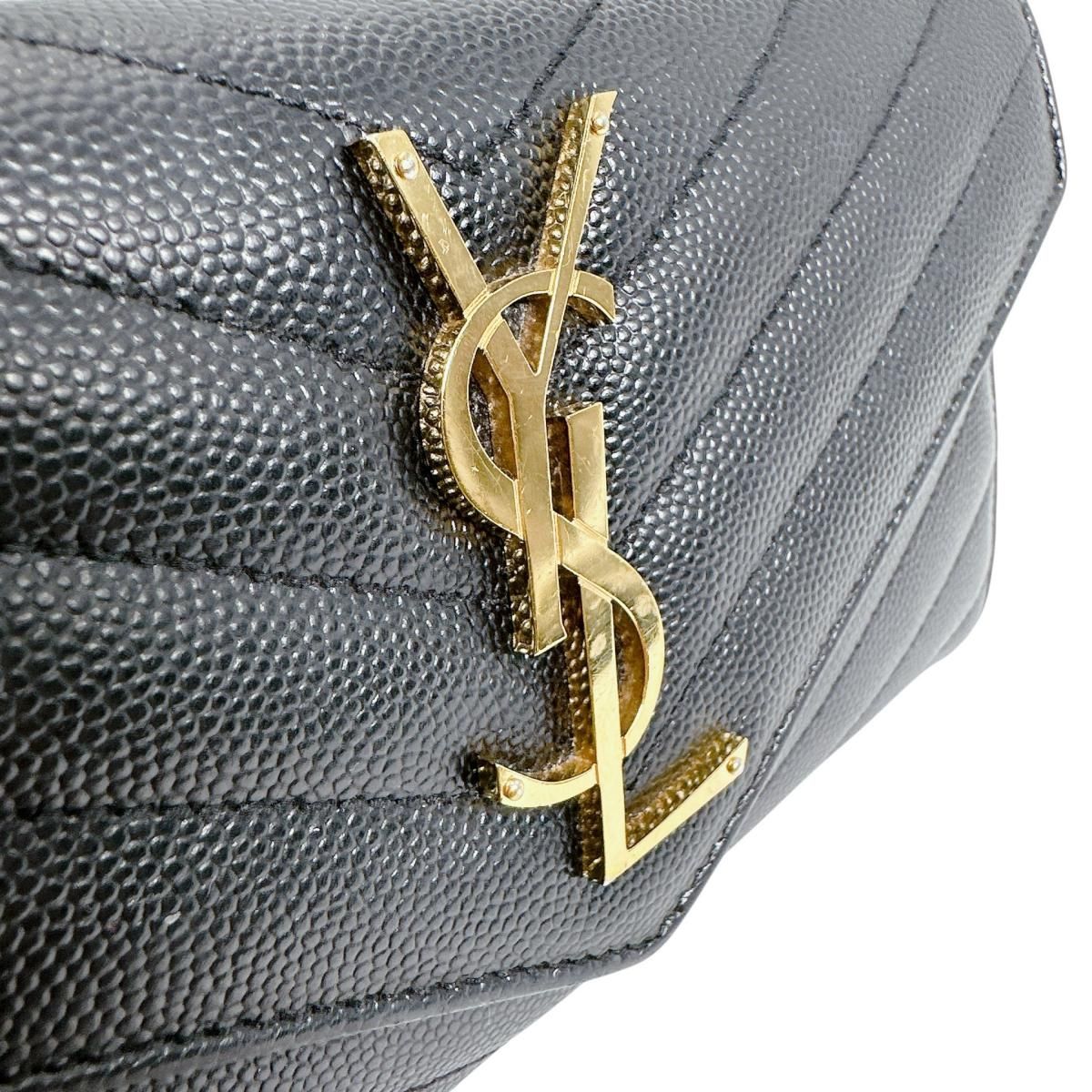 サンローラン カサンドラ 長財布 ボタン式 長財布 SAINT LAURENT 