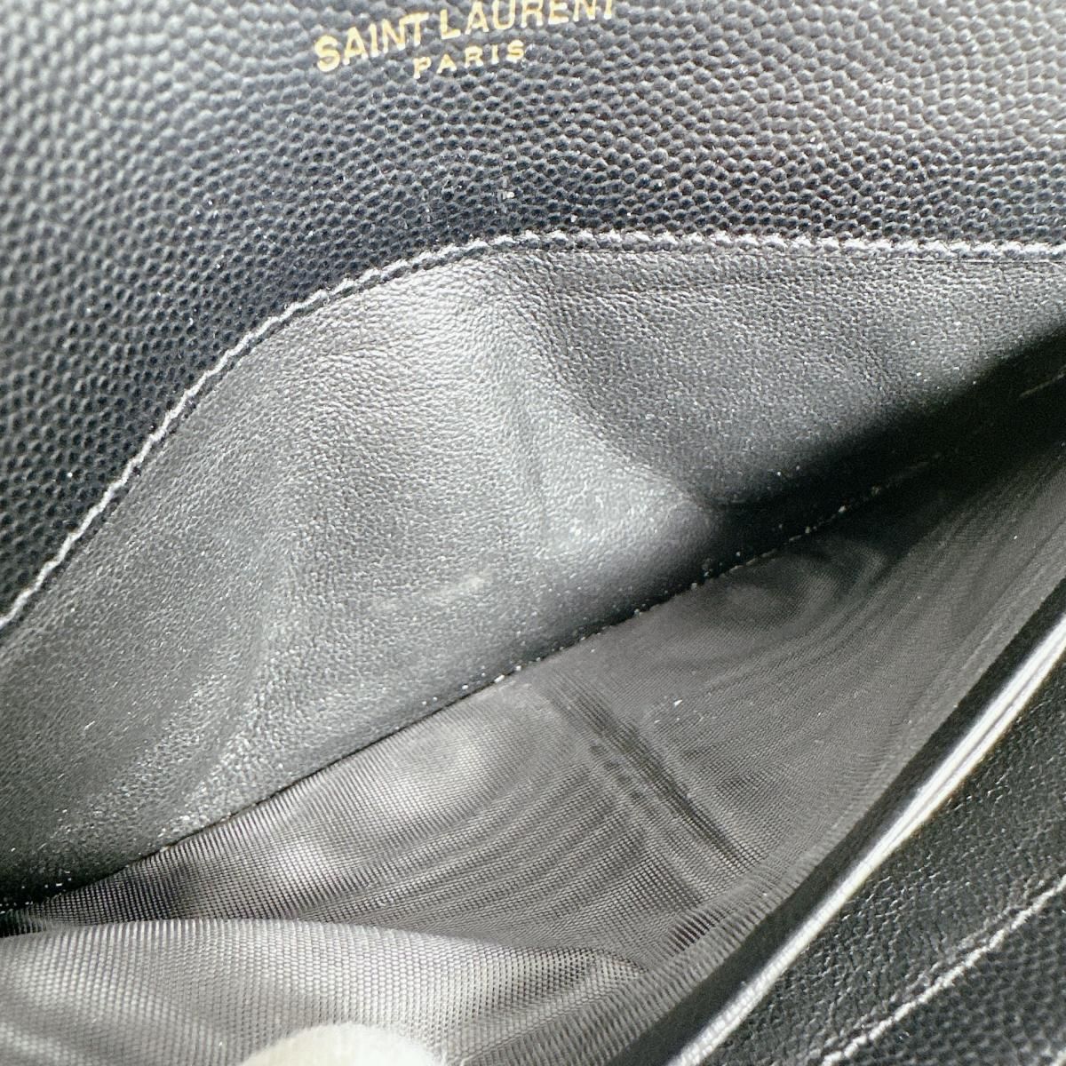 サンローラン カサンドラ 長財布 ボタン式 長財布 SAINT LAURENT