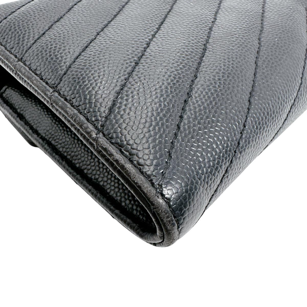 サンローラン カサンドラ 長財布 ボタン式 長財布 SAINT LAURENT