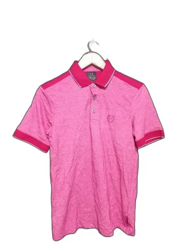 イタリアブランド ARMANI EXCHANGE(アルマーニ エクスチェンジ) 正規品 メンズ 夏 カラーネック半袖Tシャツ XS