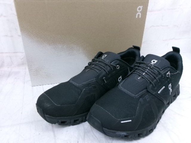 【中古】箱有 On ｵﾝ ｼｭｰｽﾞ Cloud 6 Waterproof 3MF10061043 ﾌﾞﾗｯｸ 28.0cm 991886554
