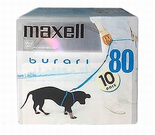 maxell 音楽用MD(ミニディスク) burari 80分 10枚 BUMD.10P