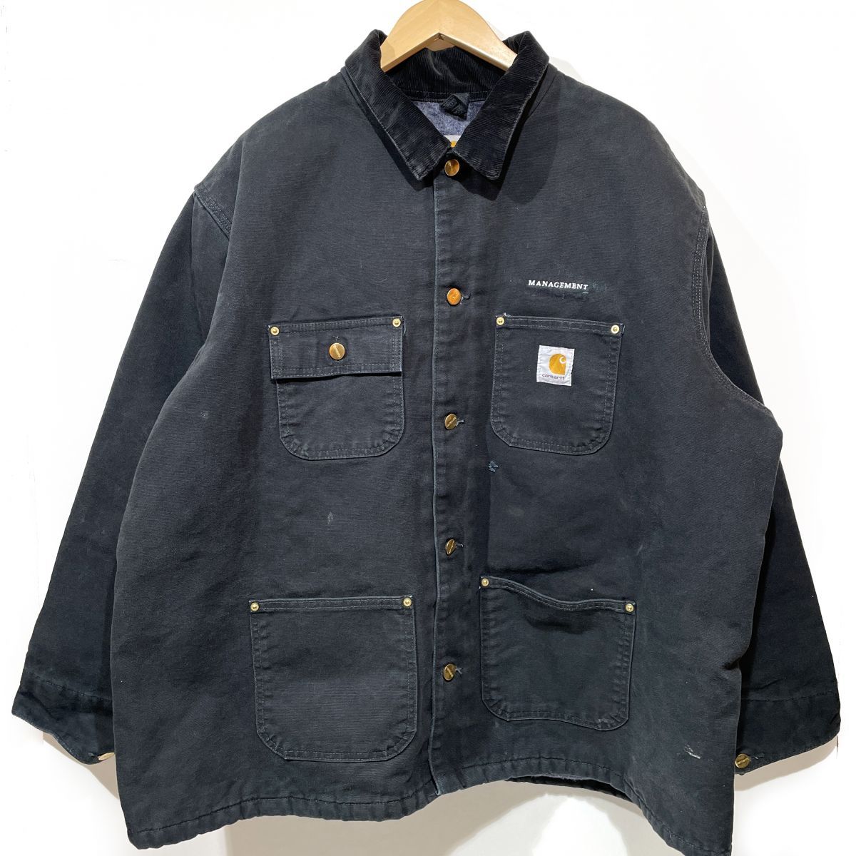Carhartt カーハート チョアコート アウター ジャケット 2XL C001 BLK ブラック系 ※中古 【津山店】