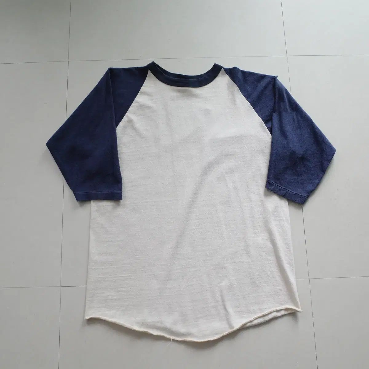 70s ヴィンテージ ラッセル 金色ラベル MOM ラグラン Tシャツ L