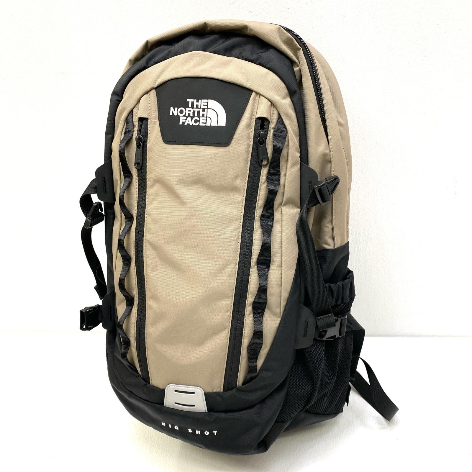 【加古川店】 中古 THE NORTH FACE | ザ・ノースフェイス リュック・デイパック BIG SHOT NM72301 ベージュ 【121】 11,760円