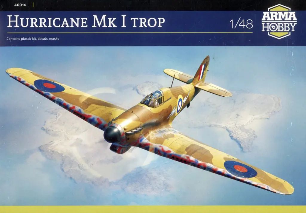【新品】プラモデル 1/48 ハリケーン Mk.I Trop [ADL40016]