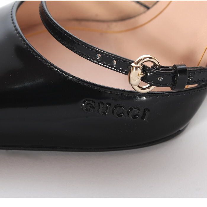 グッチ GUCCI ミュール パンプス ヒール ウェッジソール サンダル GUCCI グッチ ウェッジ ミュール ブラック 827856 CLG00 1000 アクリル