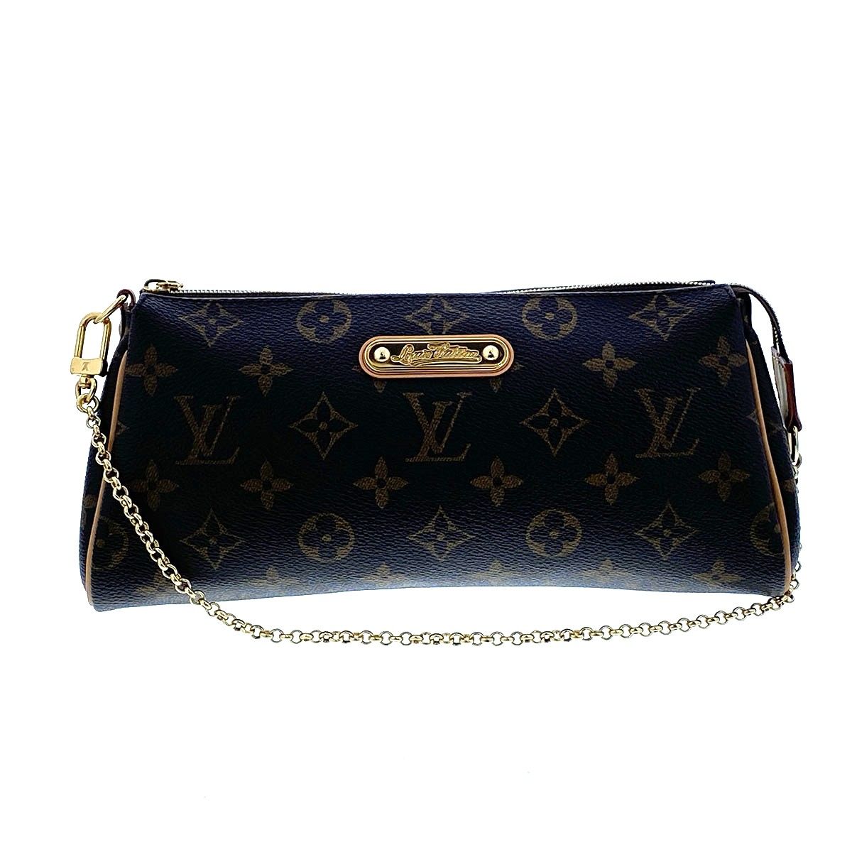 LOUIS VUITTON ルイ・ヴィトン エヴァ ショルダーバッグ M95567 レディース モノグラム ブラウン 中古