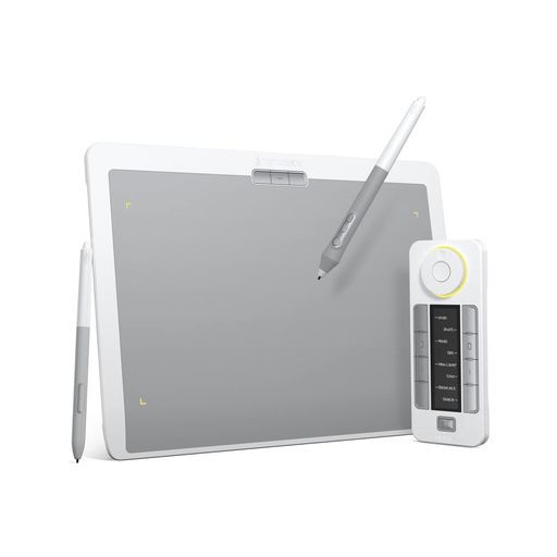 XENCELABSペンタブレットMediumバンドルSEペンタブプロ向け板タブ描き心地良いデジタルパット8192級筆圧段階傾き検知機能サポート2つのペン付きワイヤレスWindowsMacLinuxに対応可能