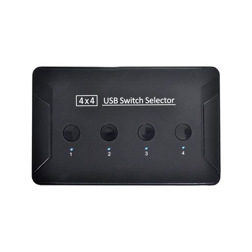 CableccKVMUSB3.0スイッチセレクター4ポートPCキーボードマウススキャナープリンター用4つのデバイスを共有