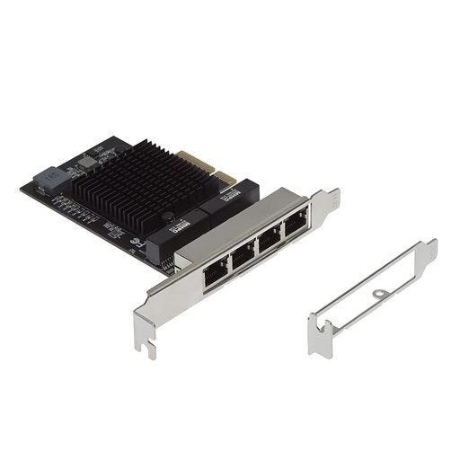 プラネックスPlanexPCIeバス対応2.5GBASE-TLAN4ポートアダプターGPE-2500-4T