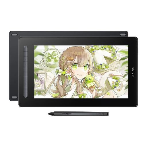 XPPen液タブ液晶タブレット15.4インチX3チップ搭載ペンIPSフルラミネーション写真加工テレワークお絵描きソフト付AndroidWindowsMac対応Artist16セカンドブラック