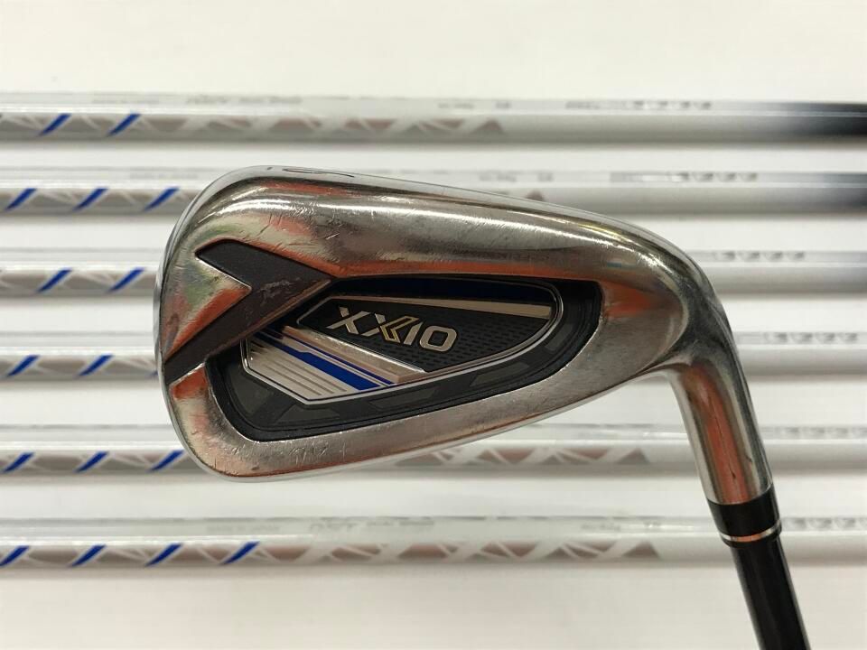 ダンロップ　XXIO 12 ネイビー　MP1200 ネイビー　SRフレックス　アイアンセット　中古【最短即日発送】