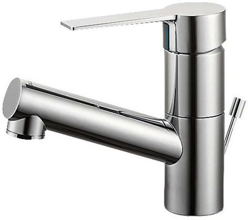 SANEI洗面用シングルワンホール混合栓泡沫吐水ポップアップ用K475PJV-1-13